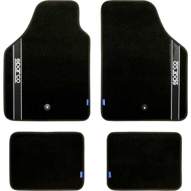 Carpet - SPARCO - NEW STRADA B - Black - Universal - Interior