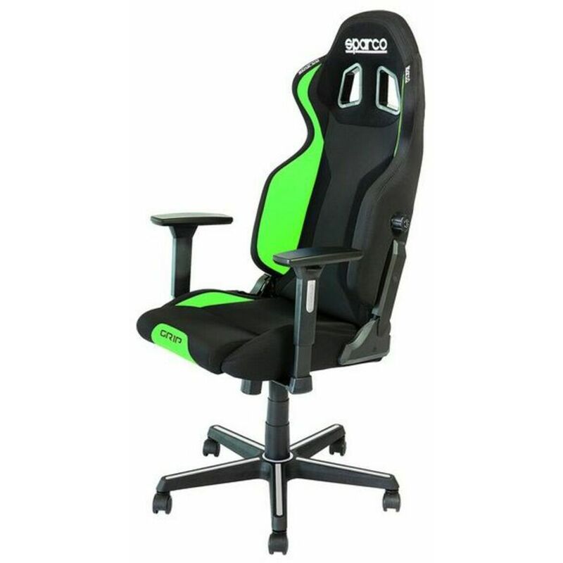 

Silla Gaming S00989NRVF Grip 150º Negro/Verde - Sparco