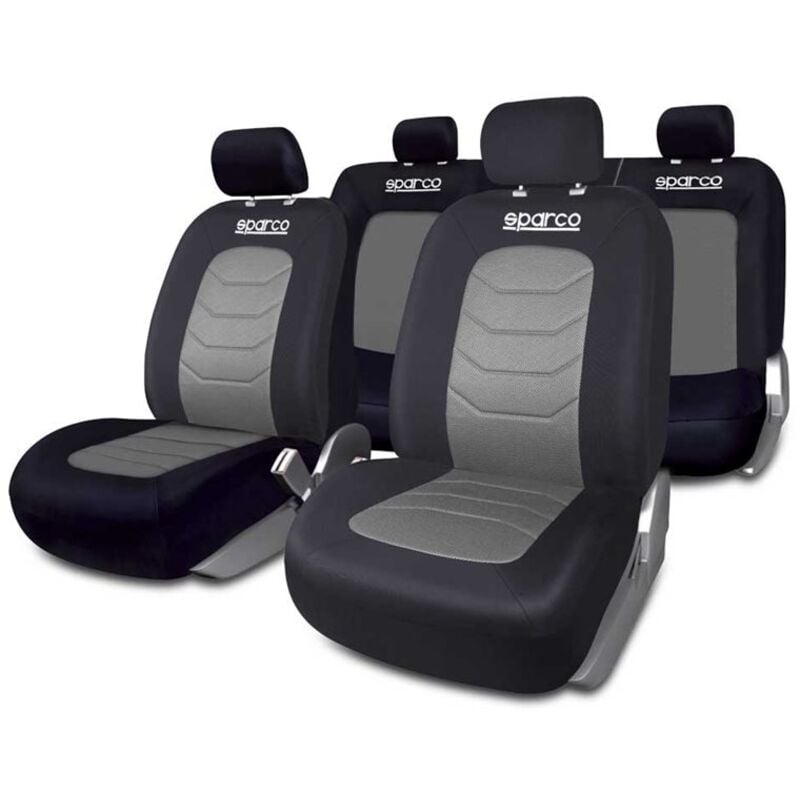 Sparco - Housses de siège auto S-line - Gris