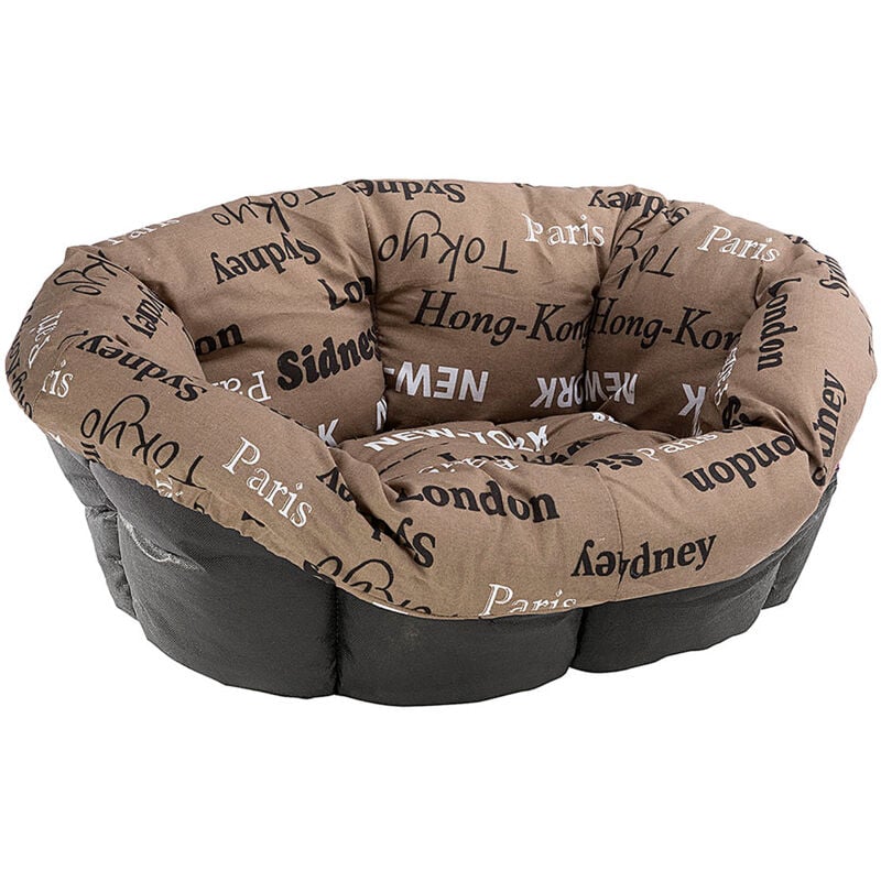 Sofa' cushion Coussin rembourré en coton pour corbeille pour chien Siesta Deluxe. En différentes tailles et couleurs.. Variante 2 - Misure: 52 x 39 x