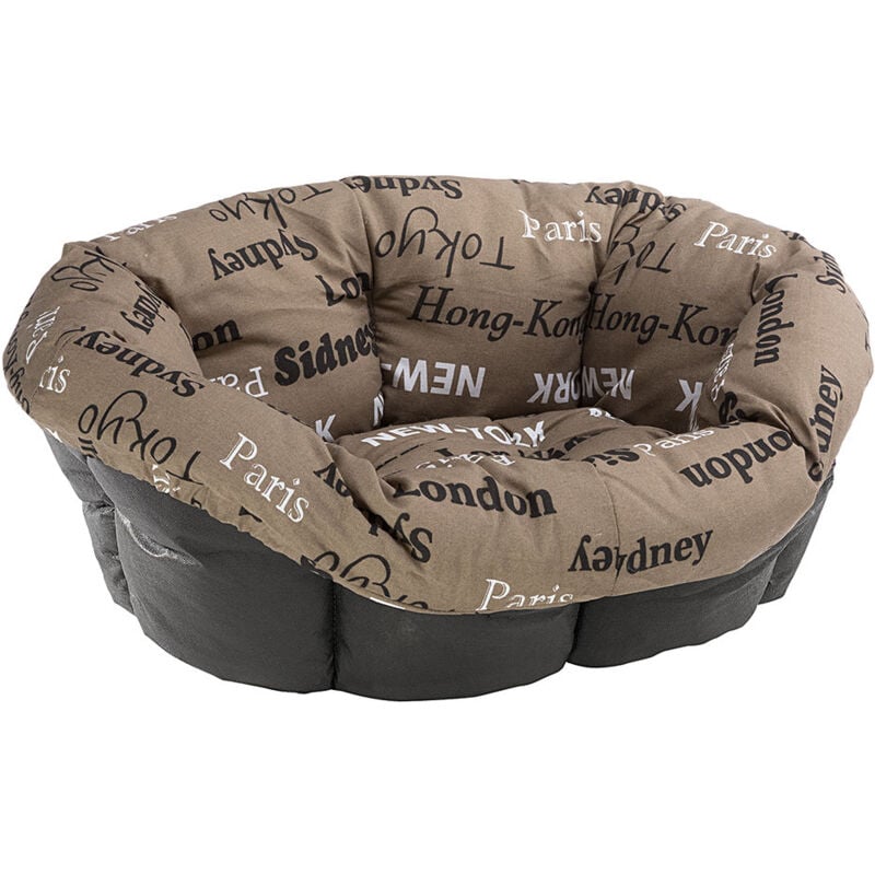 Ferplast - sofa' cushion Coussin rembourré en coton pour corbeille pour chien Siesta Deluxe. En différentes tailles et couleurs.. Variante 4