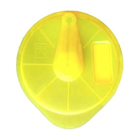 SPARES2GO Disco de limpieza para cafetera Bosch Tassimo Vivy 2 TAS12 TAS14 Amarillo
