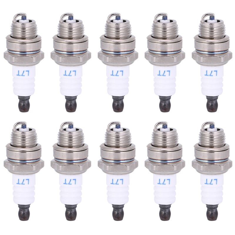 Ineasicer - Sparking Plug 10pcs l7t Gasoline Saw Chainsaw Lawn Mower Hedge Trimmer Durable & Fiable Pièce De Rechange Haute Qualité