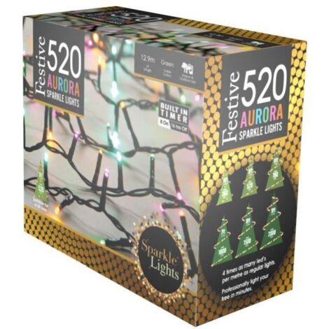 Sparkle Lights - Aurora - 520 LED Lights (P032541)