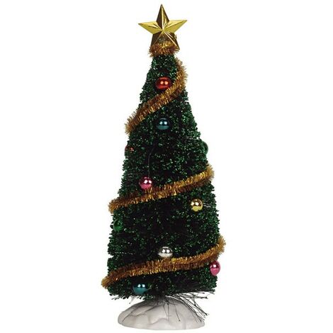 Sparkling Green Christmas Tree Medium Cod. 4493