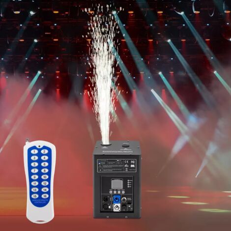 Sparkular Machine à étincelles DMX Cold Spark Machine Effet scénique Feux d'artifice Mariage