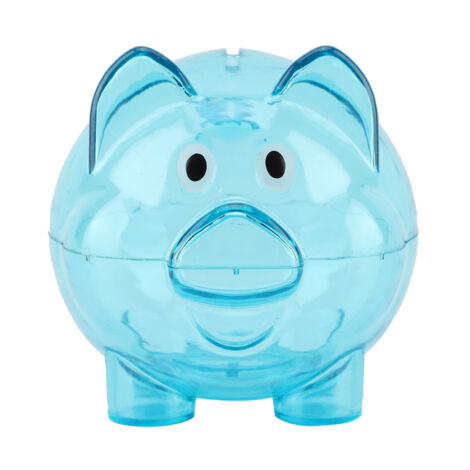 Sparschwein-Geschenkset, kreatives Geburtstagsgeschenk für Kinder, blaues Lernspielzeug, Sparen