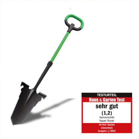 Spaten "Hammersmith Rayzer Shovel" 2-teilig