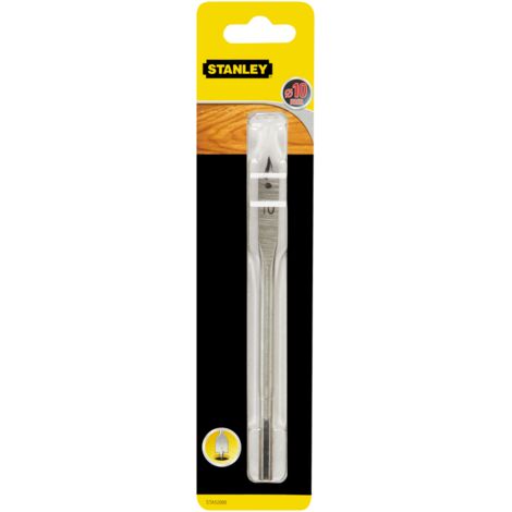 Spatenbohrer mit Zentrierspitze und scharfen Kanten ø 10mm STANLEY STA52000-QZ
