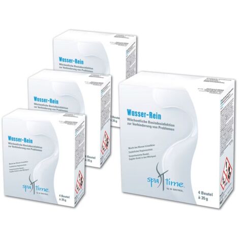 SpaTime Set 4 x Wasser-Rein á 4 x 35 g