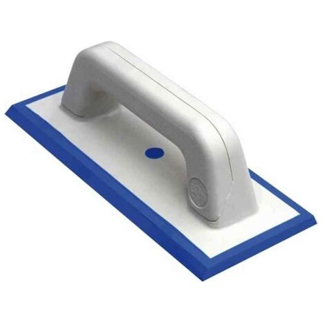 Spatola con gomma morbida "azzurra" 115x250 mm