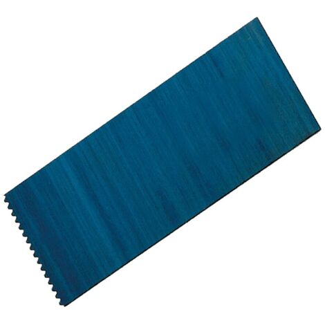 SPATOLA DENTATA PER COLLANTI cm 10 - cf. 12 pz