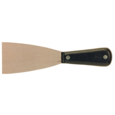 SPATOLA MANICATA NERA ART.504  80 MM- 12,0 pz