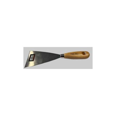 Spatola manico legno ideal star 100 mm