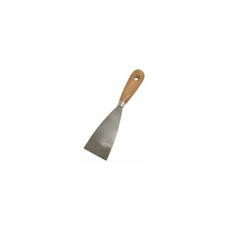 SPATOLA CONICA C//MANICO LEGNO 200MM DENTI SEGA MAURER 6 PZ