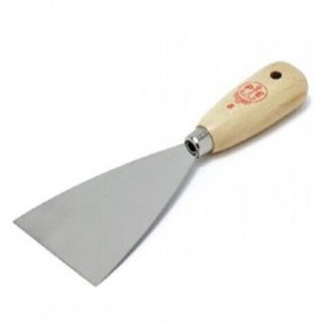 Spatola paletta con manico legno utensile manuale ancora mm 50 cm 5 art 501