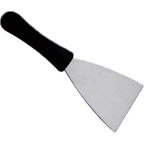 Spatola per pizza professionale da cucina chef acciaio inox 12cm tagliere impasto ristorante pizzeria con manico antiscivolo