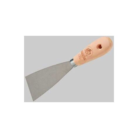 Spatola per stucco ausonia 90 mm conf. da 12 pz