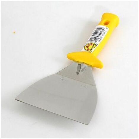 Spatola piegata in acciaio inox Cm.12
