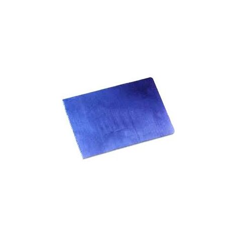SPATOLA PLASTICA CARROZZIERE 20MM DENTATA BLU