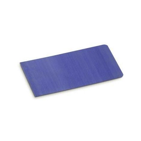 SPATOLA PLASTICA CARROZZIERE 70MM LISCIA BLU