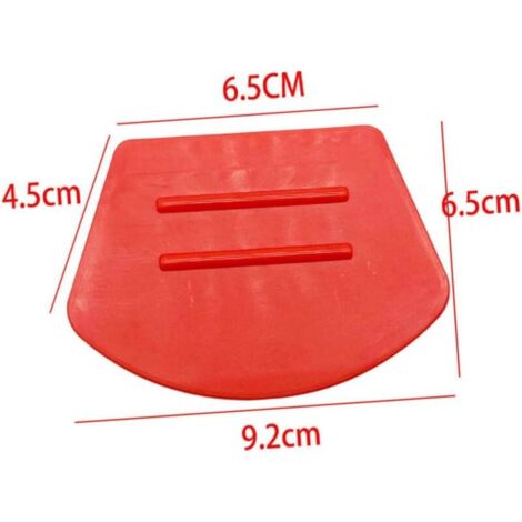 Spatola raschiante in plastica per pellicole per finestrini auto, utensili per auto, applicatore di decalcomanie per auto, pellicola per finestrini auto da 6 pezzi