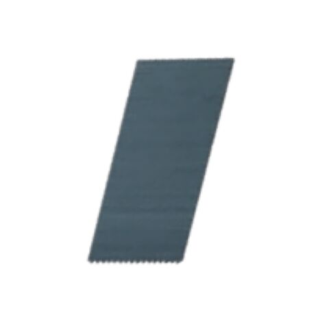 Spatole dentate rettangolari mm 40 set 2 pezzi - oreca new