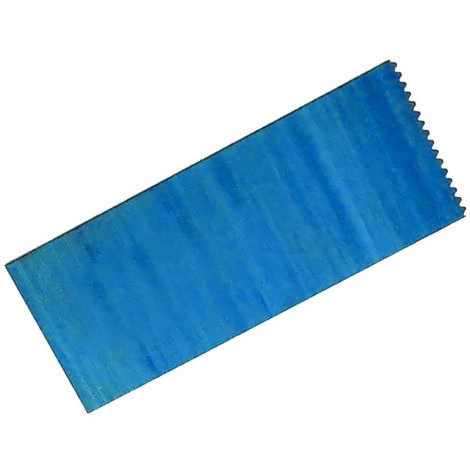 Spatole dentate senza manico per bostik - mm.60