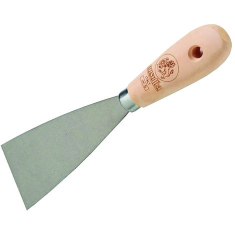 Spatole professionali fusion manico in legno per stucco - mm.40