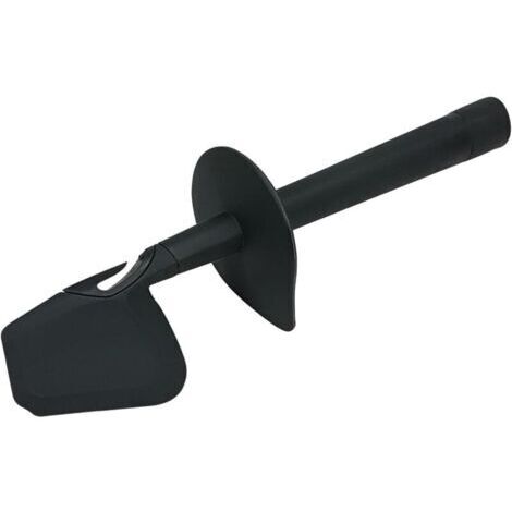 Spatule 2857 avec collerette de sécurité pour Thermomix TM31 TM5 Racloir à pâte de rechange pour robot culinaire Vorwerk Convient au contact alimentaire Plastique gris foncé