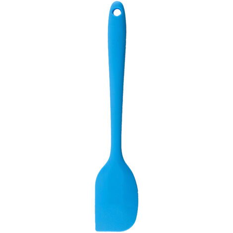 Spatule à Crème en Silicone, Spatule en Silicone de qualité Alimentaire, Résistante à la Chaleur, Poignée Confortable, Spatule à Crème, Gadgets de Cuisine pour la Maison (BLUE)