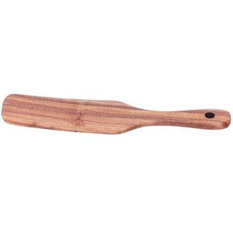 Spatule à frire en bois Beefsteak Pelle Spurtle Vaisselle Cuisine Ustensile de cuisine23.5x5cm