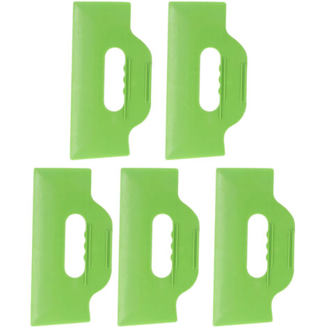 Spatule à Mastic Flexible de 25 Cm, Lot de 10 Grattoirs Muraux Flexibles, Manche en Plastique PP Antidérapant pour Peinture, Réparation de Plâtre, Rénovation Domiciliaire