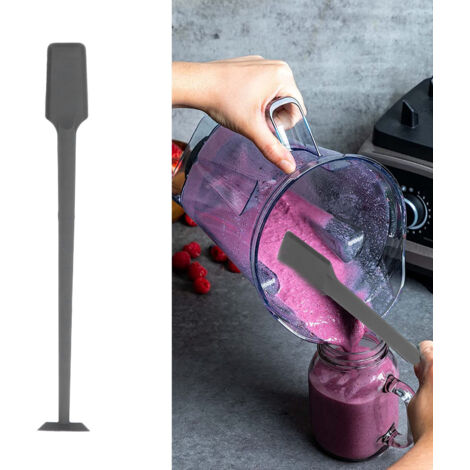 [Spatule Cuisine] Dual Head Scraper Universal Silicone 36cm/14.2in pour Juicer Blender Food Processer Container