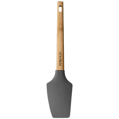 Spatule de cuisine en silicone Ambition grise 30,3 cm
