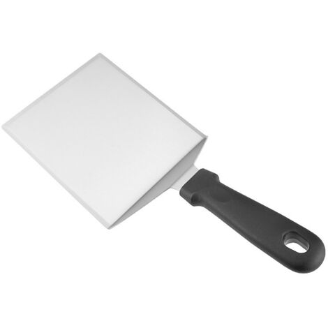 spatule de cuisson en acier inoxydable, spatule de cuisine, spatule de barbecue, ustensile de cuisson, spatule pour teppanyaki et BBQ, spatule à steak occidental