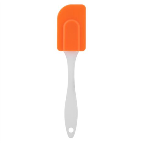 Spatule Design Ergonomique en Silicone Beurre Grattoir Résistant à La Chaleur Ustensiles de Cuisine Cuisson Cuillère Spatules Grattoir de Cuisine Orange