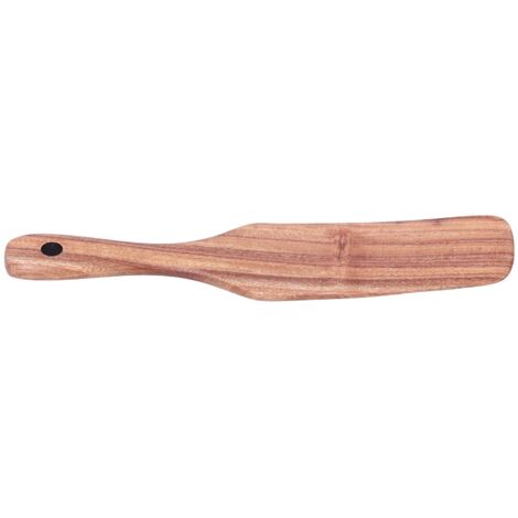 Spatule en Bois pour Cuisson, Pelle à Steak et Ustensile de Cuisine 23,5x5cm