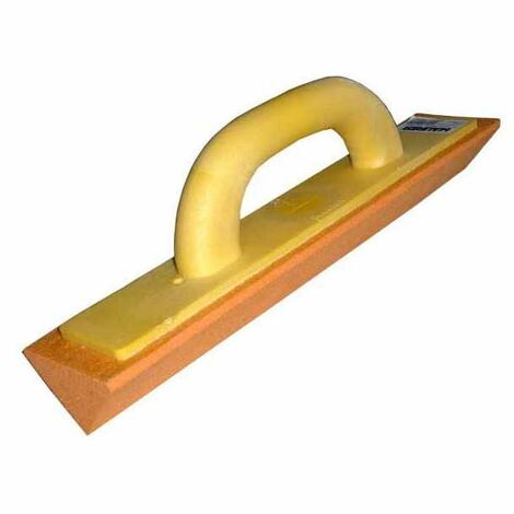 Spatule en caoutchouc orange avec coin 7x35 Comitel