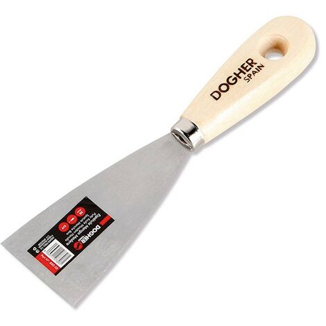 Spatule en carbone m/bois 40mm  DOGHER 880-40