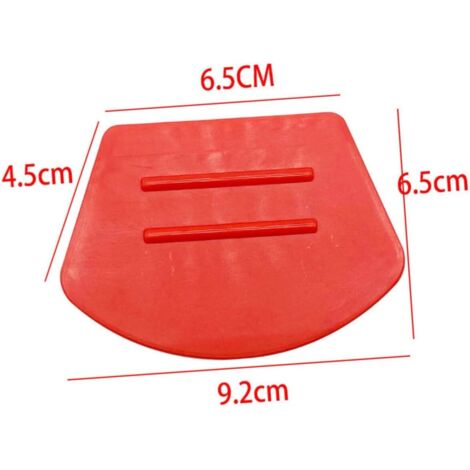 Spatule en plastique grattoir pour teinte de fenêtre de voiture, outils automobiles, applicateur de décalcomanie de voiture, Film de fenêtre de voiture 6 pièces