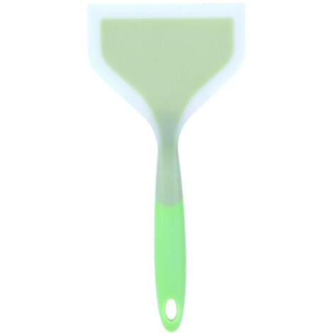 Spatule en Silicone Anti-Adhésive pour Cuisson, Omelette Japonaise, Pizza et Steak (Vert)