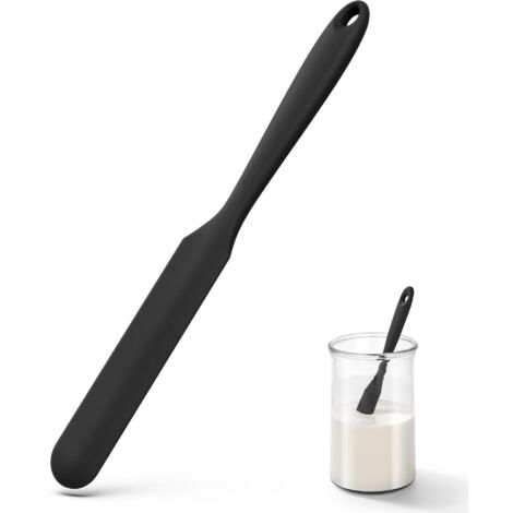 Spatule En Silicone Pour Bocaux - Résistante À 300°C - 25 cm - Forme Étroite Pour Bocaux Et Réceptacles À Embouchure Fine - 1 Pièce