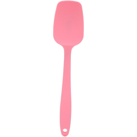 Spatule en Silicone Réutilisable pour Cire, Applicateur à Mélanger Multifonction, Bâton de Cire Rose
