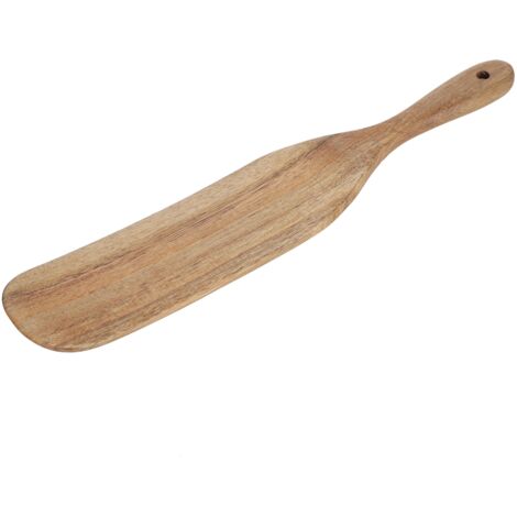 Spatule en teck, spatule en bois de qualité alimentaire pour la cuisine maison