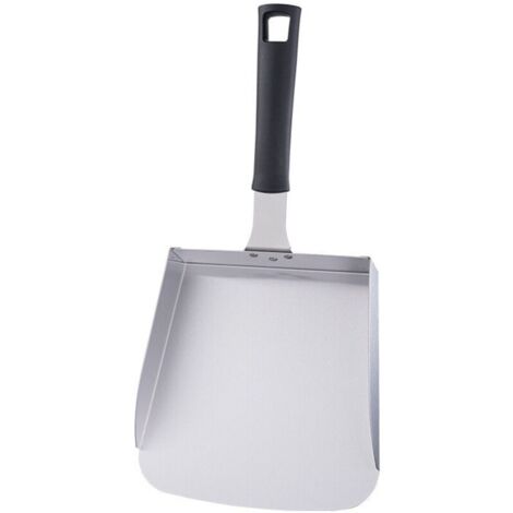 Spatule extra-large en acier inoxydable pour le riz, les légumes et plus encore, outil idéal pour barbecue, repas en plein air et plaques de cuisson, pelle à nourriture d'une capacité de 5 tasses