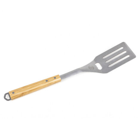 Spatule inox 44 cm manche bambou - Somagic