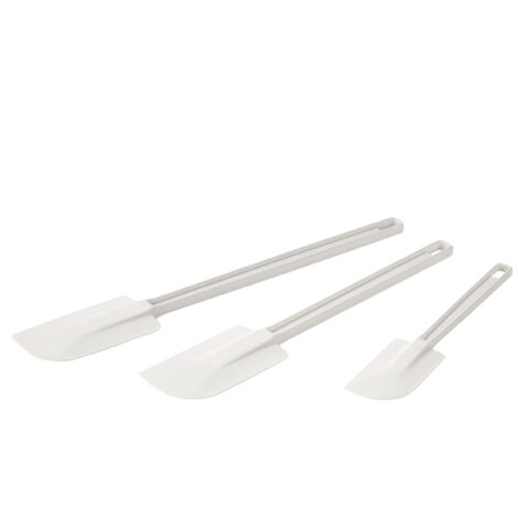 Spatule Maryse Blanche en Caoutchouc L 25,5 à 41 cm - Pujadas
