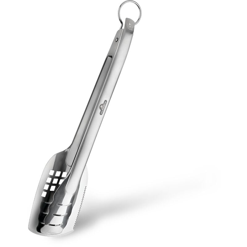 Spatule et pince pro 2-en-1 - Inox