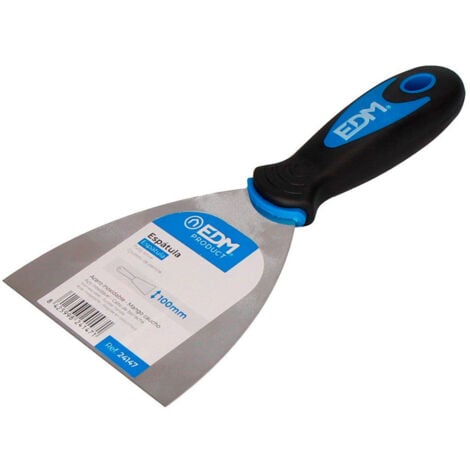 MATERIAUXBRICO.COM Spatule Professionnelle Manche En Caoutchouc 100mm